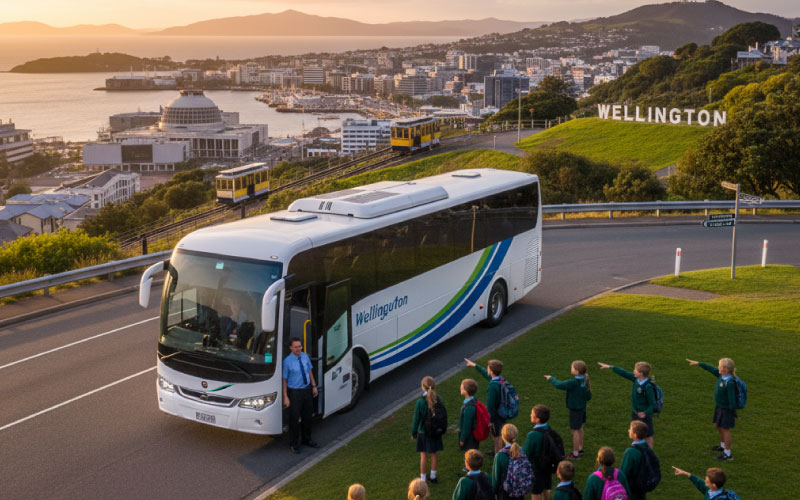 Coach Hire for Wellington’s Top Attractions