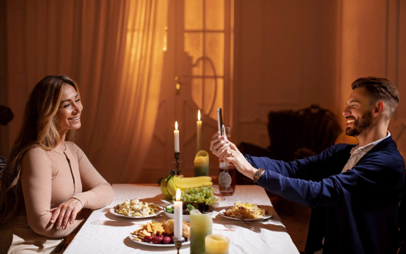 couple having dinner, Wellington special occasions, November 2024, NZ